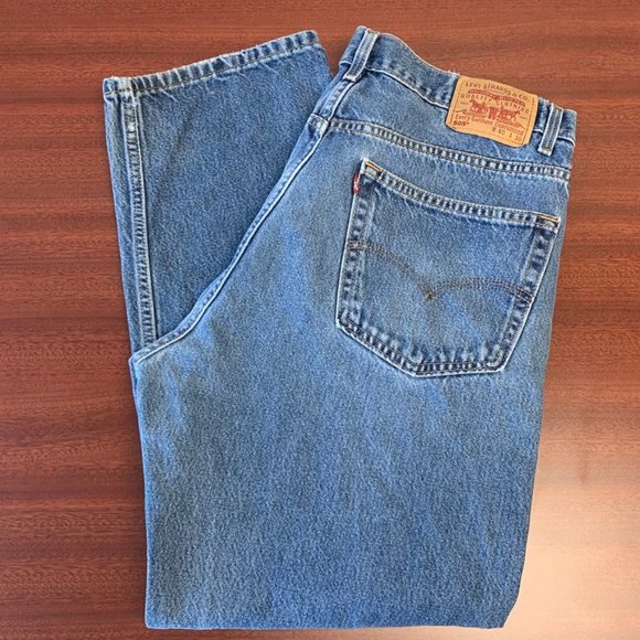 Levi's Denim - Vintage Men's 505 Levi's High Rise Mom Jeans